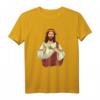 Jesus Christus raucht Cannabis - Lustiges Kiffer Religion Hanf THC T-Shirt für Humor und Gemeinschaft