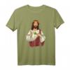 Jesus Christus raucht Cannabis - Lustiges Kiffer Religion Hanf THC T-Shirt für Humor und Gemeinschaft
