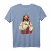 Jesus Christus raucht Cannabis - Lustiges Kiffer Religion Hanf THC T-Shirt für Humor und Gemeinschaft