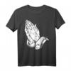 Betende Hände T-Shirt – Cooles Christliches Jesus T-Shirt für Herren, Damen, Kinder & Jugendliche