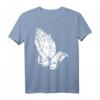 Betende Hände T-Shirt – Cooles Christliches Jesus T-Shirt für Herren, Damen, Kinder & Jugendliche