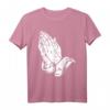 Betende Hände T-Shirt – Cooles Christliches Jesus T-Shirt für Herren, Damen, Kinder & Jugendliche