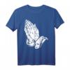 Betende Hände T-Shirt – Cooles Christliches Jesus T-Shirt für Herren, Damen, Kinder & Jugendliche