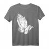 Betende Hände T-Shirt – Cooles Christliches Jesus T-Shirt für Herren, Damen, Kinder & Jugendliche