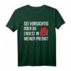Sei Vorsichtig Oder Du Endest In Meiner Predigt Pfarrer T-Shirt – Lustiges religiöses Motiv für Gottesdienste & Christen als Geschenk