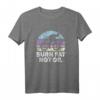 Burn Fat Not Oil Umweltschutz und Klimaschutz T-Shirt - Für umweltbewusste Radfahrer und Nachhaltigkeitsbewusste