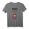 Roboter Maschine Robot Skater Technik Skateboard lustig T-Shirt - Perfektes Geschenk für Technik-, Robotik- und Skateboard-Fans sowie Kinder