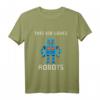 Kinder Ich liebe Roboter Geschenk - Roboter Kinder T-Shirt für alle Altersgruppen, perfekt als Geschenk für kleine Technikfans