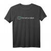 Funny Nerd - I Am Not A Robot - Captcha Bot - Programmer T-Shirt für Geek, Gamer & Tech Fans | Lustiges Retro Nerd Shirt für Männer, Frauen & Kinder