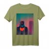 Roboter mit großem Herz T-Shirt – Romantisches Sci-Fi Design für Nerds, Gamer & Valentinstagsgeschenke
