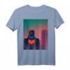 Roboter mit großem Herz T-Shirt – Romantisches Sci-Fi Design für Nerds, Gamer & Valentinstagsgeschenke