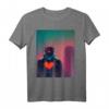 Roboter mit großem Herz T-Shirt – Romantisches Sci-Fi Design für Nerds, Gamer & Valentinstagsgeschenke
