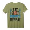 Eat Sleep Robotics Repeat Funny Robot Engineer T-Shirt – Perfektes Geschenk für Studenten, Lehrer & Robotikfans zu Geburtstag & Weihnachten