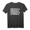 HapOwl T-Shirt mit Piraten, Ninjas, Robotern und Zombies - Kreatives Geburtstagsoutfit für Männer und Frauen