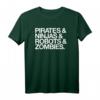 HapOwl T-Shirt mit Piraten, Ninjas, Robotern und Zombies - Kreatives Geburtstagsoutfit für Männer und Frauen