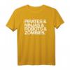 HapOwl T-Shirt mit Piraten, Ninjas, Robotern und Zombies - Kreatives Geburtstagsoutfit für Männer und Frauen