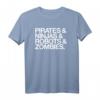 HapOwl T-Shirt mit Piraten, Ninjas, Robotern und Zombies - Kreatives Geburtstagsoutfit für Männer und Frauen