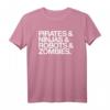 HapOwl T-Shirt mit Piraten, Ninjas, Robotern und Zombies - Kreatives Geburtstagsoutfit für Männer und Frauen
