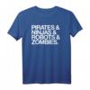 HapOwl T-Shirt mit Piraten, Ninjas, Robotern und Zombies - Kreatives Geburtstagsoutfit für Männer und Frauen