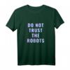 Do Not Trust The Robots Vaporwave T-Shirt - Retro 80s & 90s Kulturgarderobe für Manga, Meme & Videospiel Fans