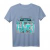 Künstliche Intelligenz AI Singularität Cyborg Robot College T-Shirt – Perfektes Geschenk für Data Scientists, Programmierer & KI-Enthusiasten