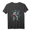 Roboter rockt mit der Gitarre ab T-Shirt - Kreatives KI-generiertes Design für Musik- und Technikbegeisterte