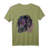 Cyberpunk Schädel T-Shirt - Futuristisches Streetwear-Shirt mit klassischem Schnitt und langlebigem Saum