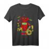 Kinder Kids 6. Geburtstag T-Shirt - Roboter Motiv für Jungen, Party Outfit, Buntes Geburtstags Shirt in 5 Farben