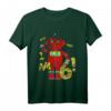 Kinder Kids 6. Geburtstag T-Shirt - Roboter Motiv für Jungen, Party Outfit, Buntes Geburtstags Shirt in 5 Farben