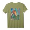 HapOwl Sheldon Painting T-Shirt - Offiziell lizenzierte Big Bang Theory Fanartikel für Geburtstagsfeier & Geschenke