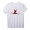 Geschenkidee für Gitarristen Rock Herzschlag T-Shirt – Retro EKG Design für Musikfans, ideal zum Geburtstag, Weihnachten & Vatertag