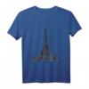 Vintage Eiffelturm T-Shirt in der Romantischen Stadt Paris – Nostalgisches Geschenk für Paris-Liebhaber & Romantik-Fans