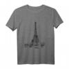 Vintage Eiffelturm T-Shirt in der Romantischen Stadt Paris – Nostalgisches Geschenk für Paris-Liebhaber & Romantik-Fans