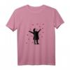 Valentinstag Herzregen T-Shirt – Romantische Geschenkidee für Liebespaare, Schwangere und Überraschungen zum Valentinstag