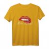 Weniger reden, mehr küssen - Sexy Lips Kussmund Romantik T-Shirt für Paare, Geburtstag, Weihnachten & Jahrestag