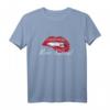Weniger reden, mehr küssen - Sexy Lips Kussmund Romantik T-Shirt für Paare, Geburtstag, Weihnachten & Jahrestag