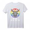 Be Gay Hail Satan LGBT Ziege T-Shirt – Gothic Pride Mode für CSD & Pride Month Liebhaber