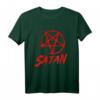 Evil Devil Occult Pentagram Satanic T-Shirt – Dunkle Gothic Kleidung für Metal-, Wiccan- & Satan-Liebhaber