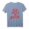 Evil Devil Occult Pentagram Satanic T-Shirt – Dunkle Gothic Kleidung für Metal-, Wiccan- & Satan-Liebhaber