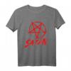 Evil Devil Occult Pentagram Satanic T-Shirt – Dunkle Gothic Kleidung für Metal-, Wiccan- & Satan-Liebhaber