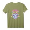 Satanic Goat Pastel Goth Pentagram T-Shirt – Gothic Mode mit Baphomet & Satanic Symbolen für Dark & Nu Goth Fans