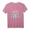 Satanic Goat Pastel Goth Pentagram T-Shirt – Gothic Mode mit Baphomet & Satanic Symbolen für Dark & Nu Goth Fans