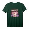 Kawaii Pastel Goth Creepy Anime T-Shirt mit Cerberus & Pentagram - Gothic Manga Fan Kleidung für Teenager und Erwachsene