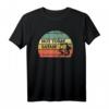 Vintage Retro Sunset 'Not Today Satan' Lustiges T-Shirt – Perfekt für Party, Geschenk & Alltag