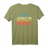 Vintage Retro Sunset 'Not Today Satan' Lustiges T-Shirt – Perfekt für Party, Geschenk & Alltag