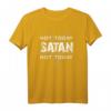 Not Today Satan - Gothic Pentagramm T-Shirt für Rock und Metal Fans, perfektes Geschenk für Gothic People & Partygänger