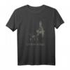 Okkultes Gothic Satan Brennende Kirche T-Shirt - Antichrist & Baphomet Design für Horror- und Hexerei-Fans