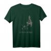 Okkultes Gothic Satan Brennende Kirche T-Shirt - Antichrist & Baphomet Design für Horror- und Hexerei-Fans