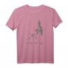 Okkultes Gothic Satan Brennende Kirche T-Shirt - Antichrist & Baphomet Design für Horror- und Hexerei-Fans