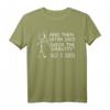 Lustiges gebrochenes Arm T-Shirt mit Spruch 'Und dann sagte Satan, Schwerkraft gebrochen' – Humorvolles Geschenk für Verletzungen und Brüche